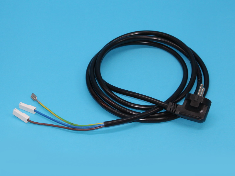 CORDON D'ALIMENTATION H05V2V2-F 3G1,5 BK