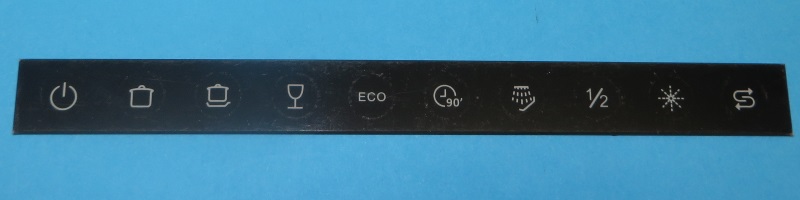ÉTIQUETTE DU PANNEAU DE COMMANDE