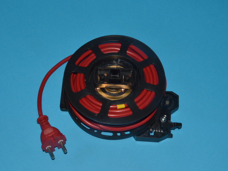 ENSEMBLE D'ENROULEUR DE CORDON 6M GY